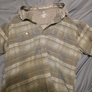 Kuhl Brown Casual Button Down Shirt